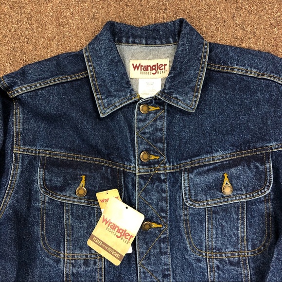 Wrangler Other - Rugged Wear Denim Jean Jacket - Antique Navy